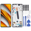 OLED LCD Screen For Xiaomi Poco F3 Digitizer Full Assembly with Frame(Blue) - free shipping - PMC TechLife - Order now!
