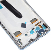 OLED LCD Screen For Xiaomi Poco F3 Digitizer Full Assembly with Frame(Blue)