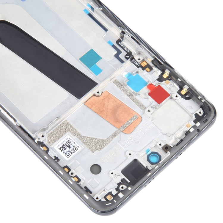 OLED LCD Screen For Xiaomi Redmi K40 Pro+ Digitizer Full Assembly with Frame(Black)