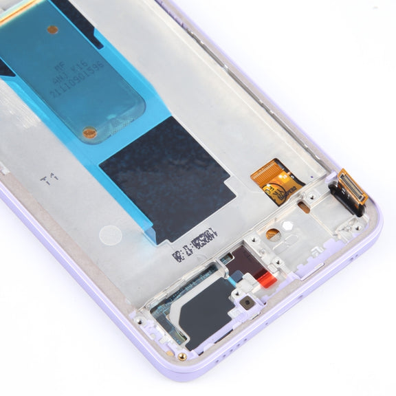 LCD Screen For Xiaomi 11i HyperCharge 5G Digitizer Full Assembly with Frame(Purple)