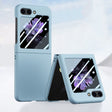 For Samsung Galaxy Z Flip5 Fuel Injection Integrated PC Skin Feel Phone Case(Sky Blue) - free shipping - PMC TechLife - Order now!