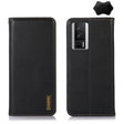 For Xiaomi Redmi K60 / K60 Pro / Poco F5 Pro KHAZNEH Nappa Top Layer Cowhide Leather Phone Case(Black) - free shipping - PMC TechLife - Order now!