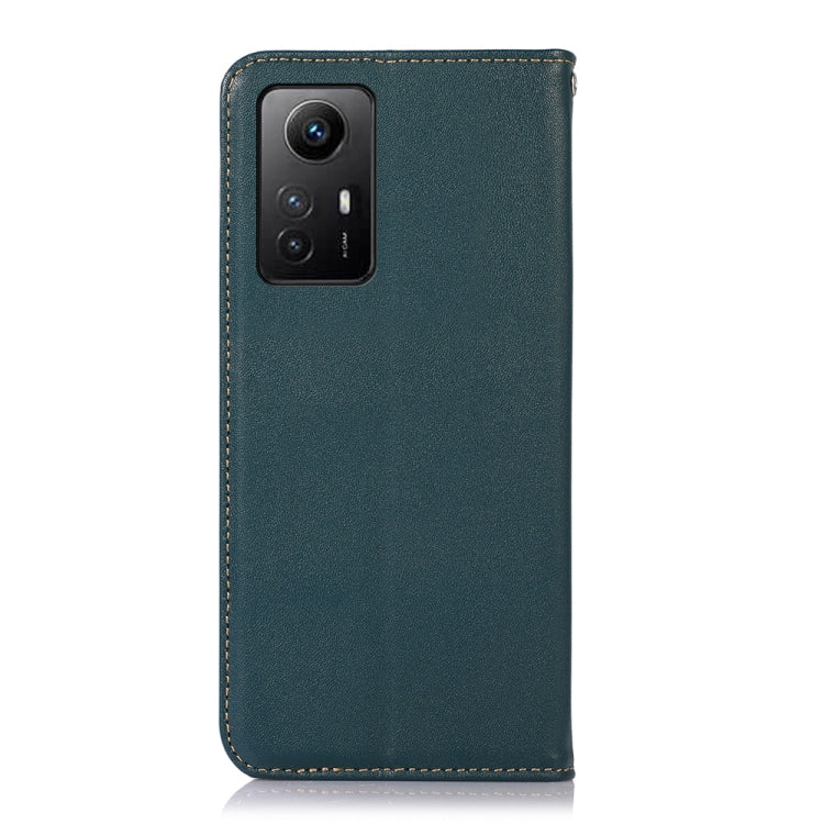 For Xiaomi Redmi Note 12S 4G KHAZNEH Nappa Top Layer Cowhide Leather Phone Case(Green)