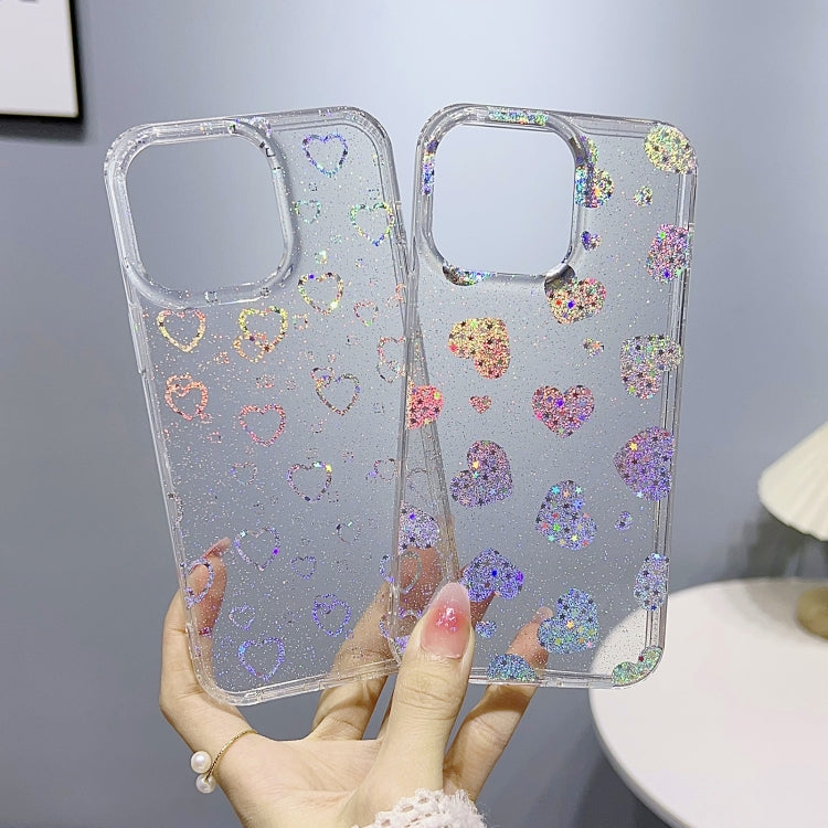 For iPhone 13 Little Star Series Glitter Powder TPU Phone Case(Little Rabbit)