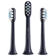 Original Xiaomi Mijia 3pcs Brush Head Standard Type for Sonic Electric Toothbrush T301 / T302(Black)