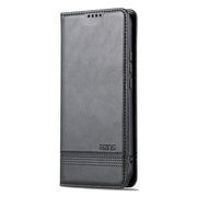 For Huawei Nova 11 Pro AZNS Magnetic Calf Texture Flip Leather Phone Case(Black)