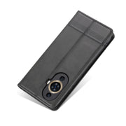 For Huawei Nova 11 Pro AZNS Magnetic Calf Texture Flip Leather Phone Case(Black)