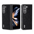 For Samsung Galaxy Z Fold5 ABEEL Retro Litchi Texture PU Phone Case(Black) - free shipping - PMC TechLife - Order now!