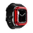 Armor Case Integrated TPU Watch Band For Apple Watch Ultra 49mm(Red) - Watch Bands by PMC TechLife | Online Shopping South Africa | PMC TechLife