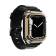 Armor Case Integrated TPU Watch Band For Apple Watch 2 38mm(Gold) - Watch Bands by PMC TechLife | Online Shopping South Africa | PMC TechLife