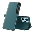 For Xiaomi Poco F5 Side Display Adsorption Leather Phone Case(Green) - free shipping - PMC TechLife - Order now!