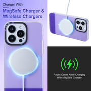 For iPhone 13 PC + TPU IMD MagSafe Magnetic Phone Case(Black)