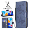 For Xiaomi Redmi Note 12S 4G / Note 11 Two Butterflies Embossing Leather Phone Case(Blue) - free shipping - PMC TechLife - Order now!