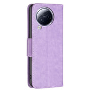 For Xiaomi Civi 3 5G Two Butterflies Embossing Leather Phone Case(Purple)