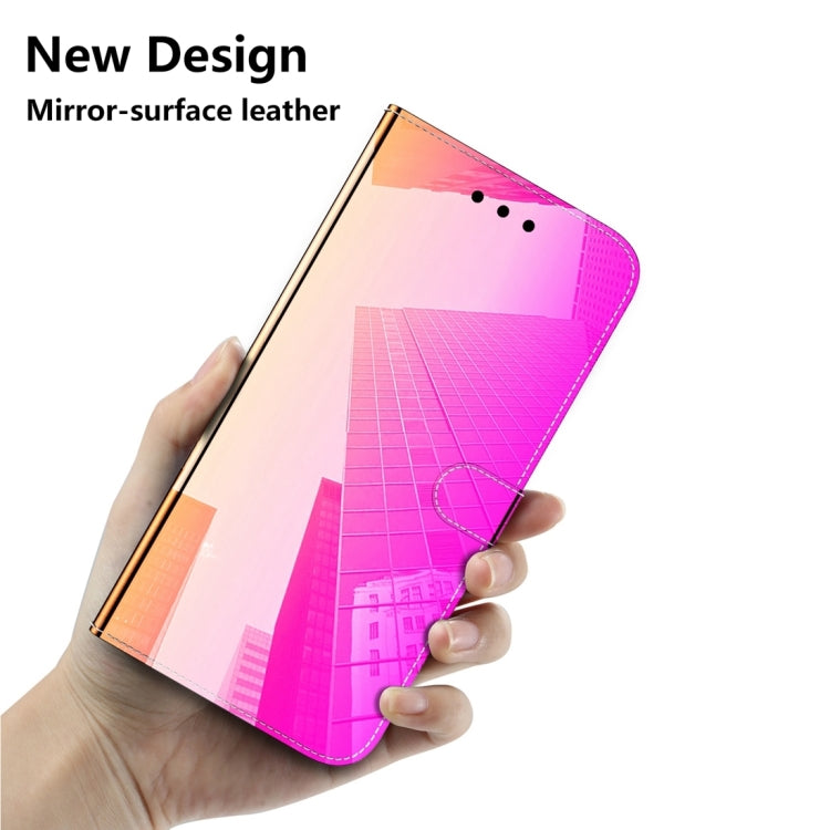 For Tecno Spark 10 Pro Imitated Mirror Surface Leather Phone Case(Gradient Color)