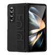 For Samsung Galaxy Z Fold3 Silicone Wristband Holder Foldable Phone Case(Black) - free shipping - PMC TechLife - Order now!