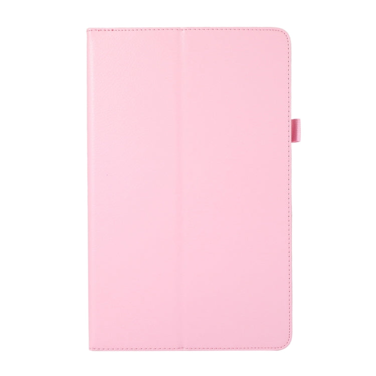 For Lenovo Tab M8 4th Gen Litchi Texture Leather Tablet Case(Pink)