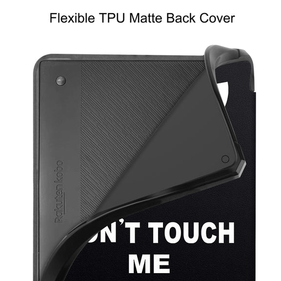 For Kobo Elipsa 2E Painted Deformation TPU Leather Smart Tablet Case(Big Eye ME)