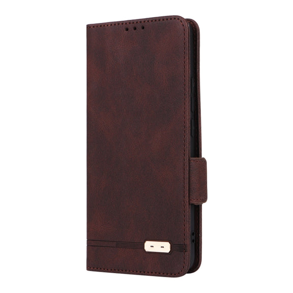 For Xiaomi Poco F5 Pro / Redmi K60 Magnetic Clasp Leather Phone Case(Brown)