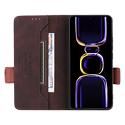 For Xiaomi Poco F5 Pro / Redmi K60 Magnetic Clasp Leather Phone Case(Brown)