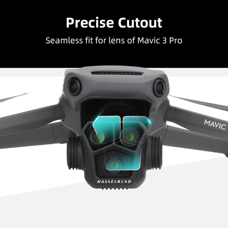 For DJI Mavic 3 Pro Sunnylife M3P-BHM578 2 Sets HD Explosion-proof Tempered Glass Film