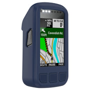 For Wahoo Elemnt Bolt V2 WFCC5 Stopwatch Silicone Protective Case(Midnight Blue)