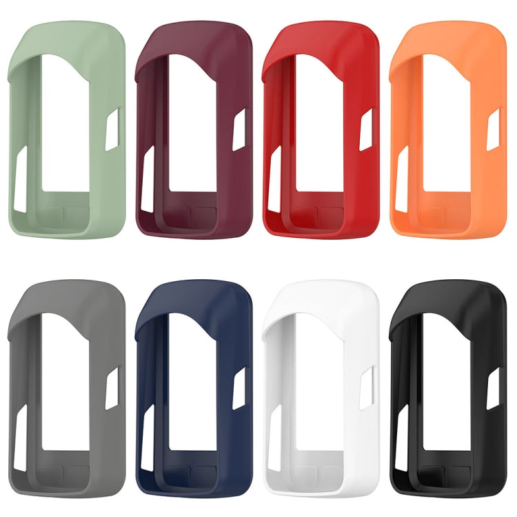 For Wahoo Elemnt Roam WFCC4 Stopwatch Silicone Protective Case(Orange)