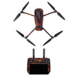 For DJI Mavic 3 Pro / RC Pro Sunnylife Drone Body Remote Control Decorative Stickers Set(Lava Black) - Stickers by Sunnylife | Online Shopping South Africa | PMC TechLife