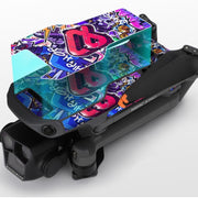 For DJI Mavic 3 Pro / RC Pro Sunnylife Drone Body Remote Control Decorative Stickers Set(Lava Black)