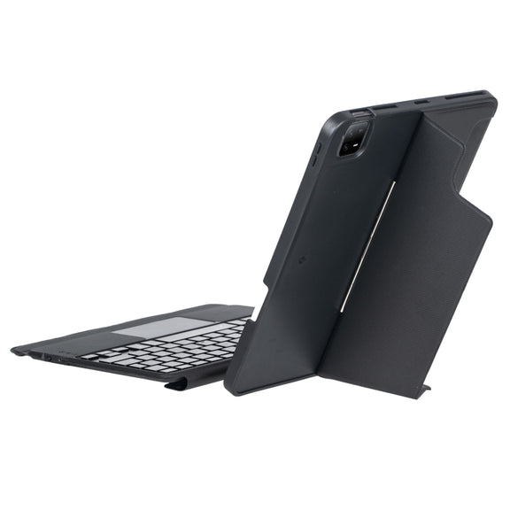 For Xiaomi Pad 6 / Pad 6 Pro T0N7-AS Detachable Pen Slot Touchpad Backlight Bluetooth Keyboard Leather Tablet Case(Black)