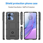 For Motorola Egde 40 Full Coverage Shockproof TPU Phone Case(Black)