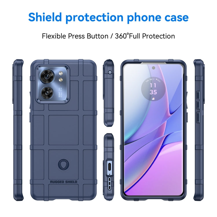 For Motorola Egde 40 Full Coverage Shockproof TPU Phone Case(Blue)