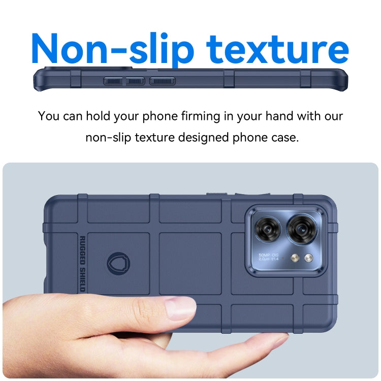 For Motorola Egde 40 Full Coverage Shockproof TPU Phone Case(Blue)