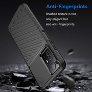 For Xiaomi Redmi Note 12S Thunderbolt Shockproof TPU Protective Soft Phone Case(Black)
