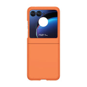 For Motorola Razr 40 Ultra / Moto Razr 2023 Skin Feel PC Phone Case(Orange)