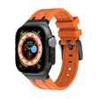 AP Silicone Watch Band For Apple Watch Ultra 49mm(Black Orange) - Watch Bands by PMC TechLife | Online Shopping South Africa | PMC TechLife