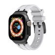 AP Silicone Watch Band For Apple Watch 42mm(Black White) - Watch Bands by PMC TechLife | Online Shopping South Africa | PMC TechLife