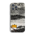 For iPhone 14 Plus Precise Hole Oil Painting Pattern PC Phone Case(Inkwash) - iPhone 14 Plus Cases by PMC TechLife | Online Shopping South Africa | PMC TechLife