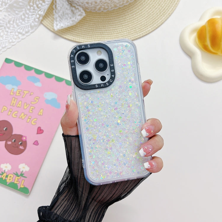 For iPhone 11 Noctilucent Light Drip Glue Shockproof Phone Case(White)