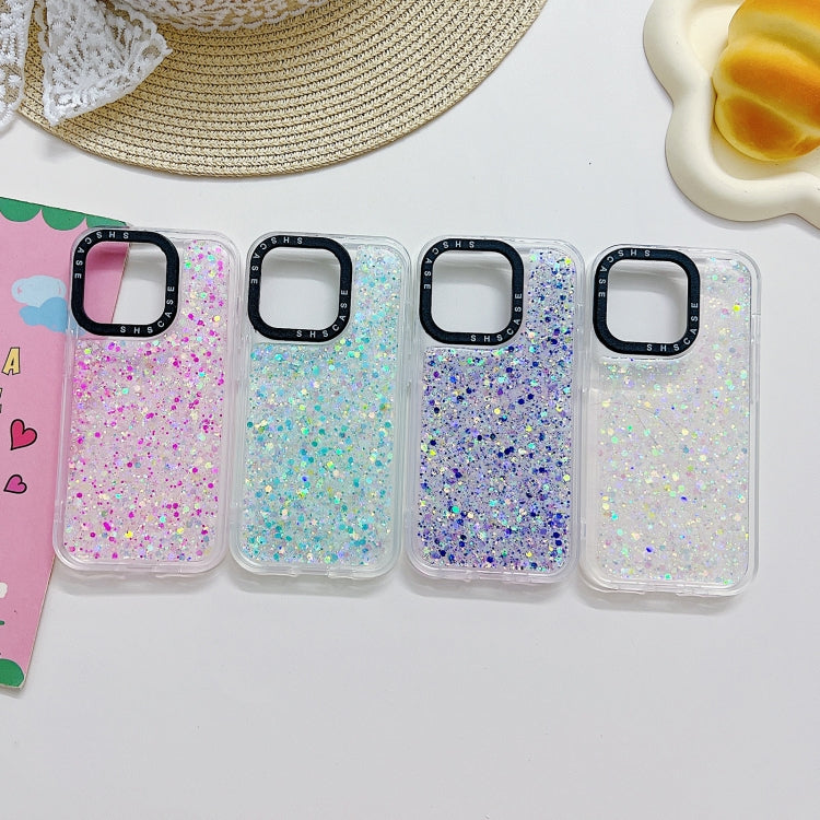 For iPhone 12 Pro Max Noctilucent Light Drip Glue Shockproof Phone Case(Green)