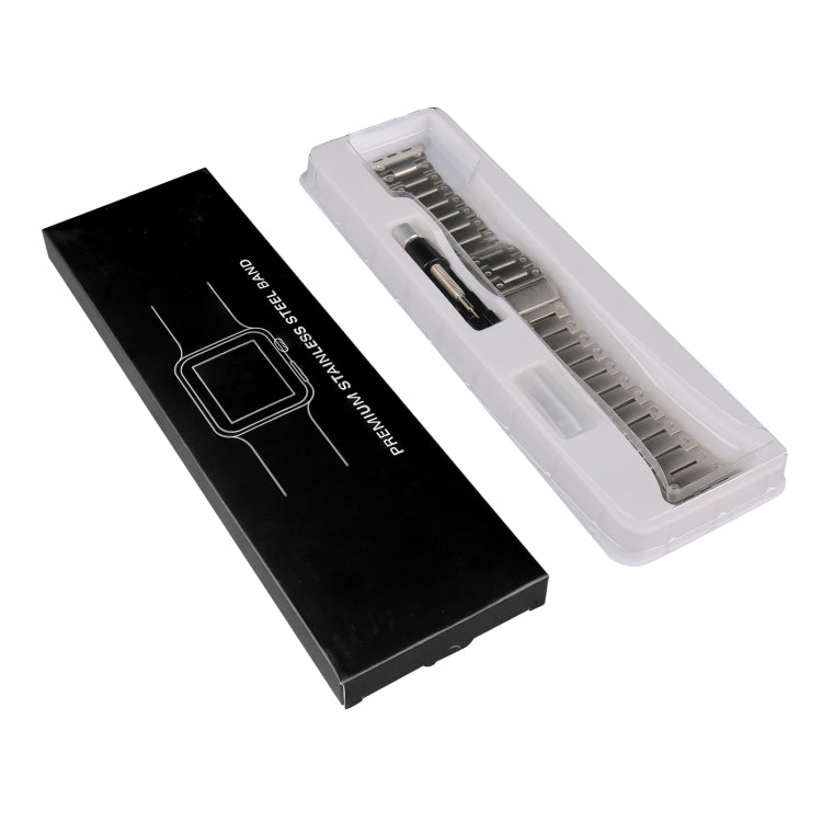 Double Rows Metal Watch Band For Apple Watch 42mm(Titanium)