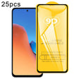For Xiaomi Redmi 12 / 12R / 12 5G / Note 12R / Poco M6 Pro 25pcs 9D Full Glue Screen Tempered Glass Film - free shipping - PMC TechLife - Order now!
