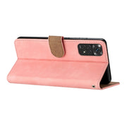 For Xiaomi Redmi Note 11 5G Seven Butterflies Embossed Leather Phone Case(Pink)