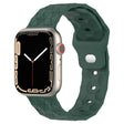 Football Texture Silicone Watch Band For Apple Watch 2 42mm(Pine Green) - Watch Bands by PMC TechLife | Online Shopping South Africa | PMC TechLife