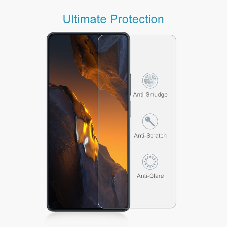 For Xiaomi Poco F5 0.26mm 9H 2.5D Tempered Glass Film