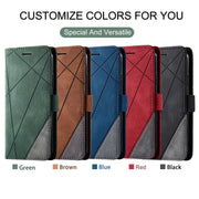 For Samsung Galaxy Note 10 Pro Skin Feel Splicing Horizontal Flip Leather Case with Holder & Card Slots & Wallet & Photo Frame(Black)