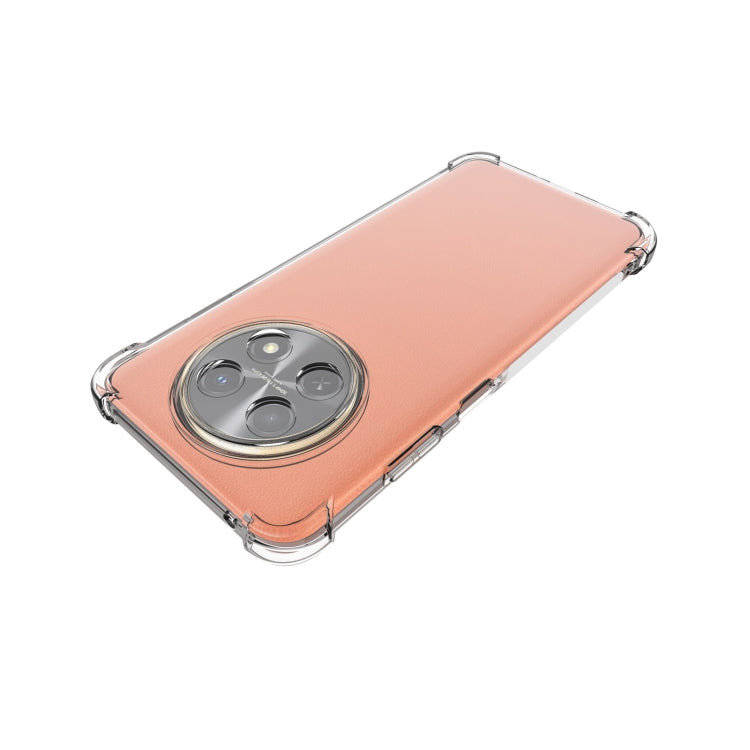 For Huawei Enjoy 60X / nova Y91 Shockproof Non-slip Thickening TPU Phone Case(Transparent)