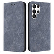 For Samsung Galaxy S23 Ultra 5G Ethnic Embossed Adsorption Leather Phone Case(Grey) - free shipping - PMC TechLife - Order now!