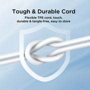 JOYROOM JR-EC06 Type-C Metal In-Ear Wired Earphone, Length: 1.2m(White)