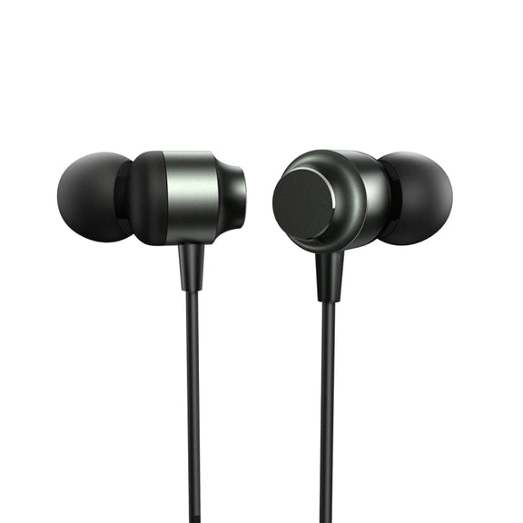 JOYROOM JR-EC06 Type-C Metal In-Ear Wired Earphone, Length: 1.2m(Dark Grey)